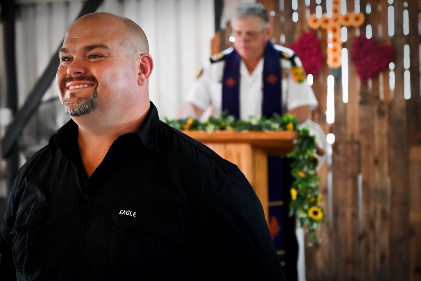 Wedding ceremony by Dr. Gerrit Rademeyer in Blanco