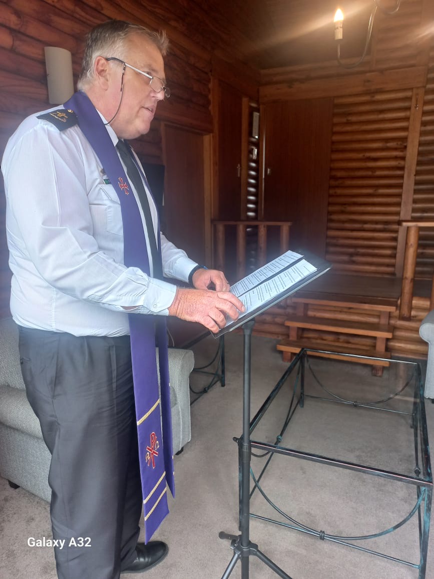Wedding ceremony by Dr. Gerrit Rademeyer in Blanco