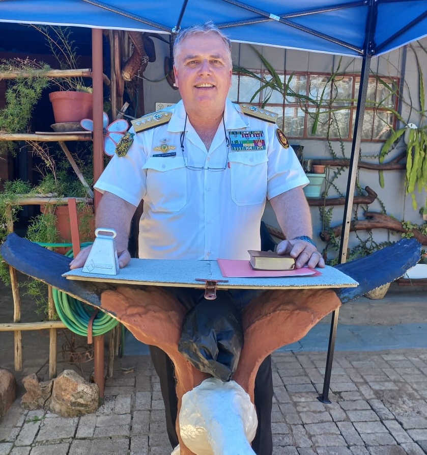 Wedding ceremony by Dr. Gerrit Rademeyer in Blanco